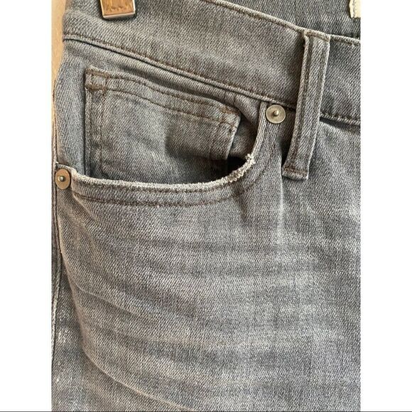 MADEWELL | 9” High Riser Skinny Skinny Gray Jeans, Size 25 - Picture 7 of 16